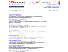 Tablet Screenshot of 360africa.com